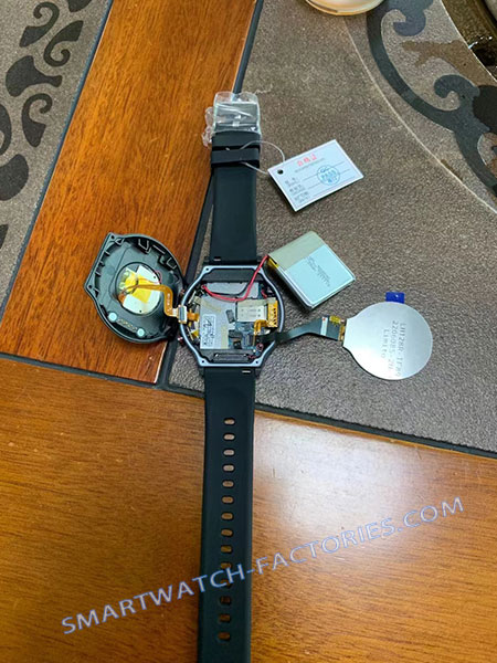 Disassemble and check the internal structure of the smart watch