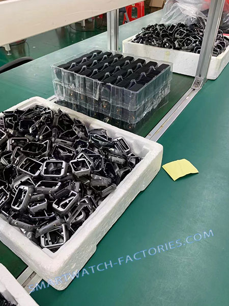 Smart watch case assembly materials