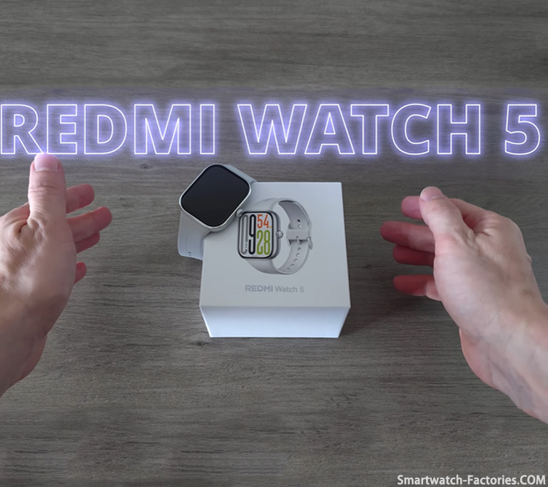 Redmi Watch 5 - Chinese smartwatch brand - Xiaomi smartwatch brand in China