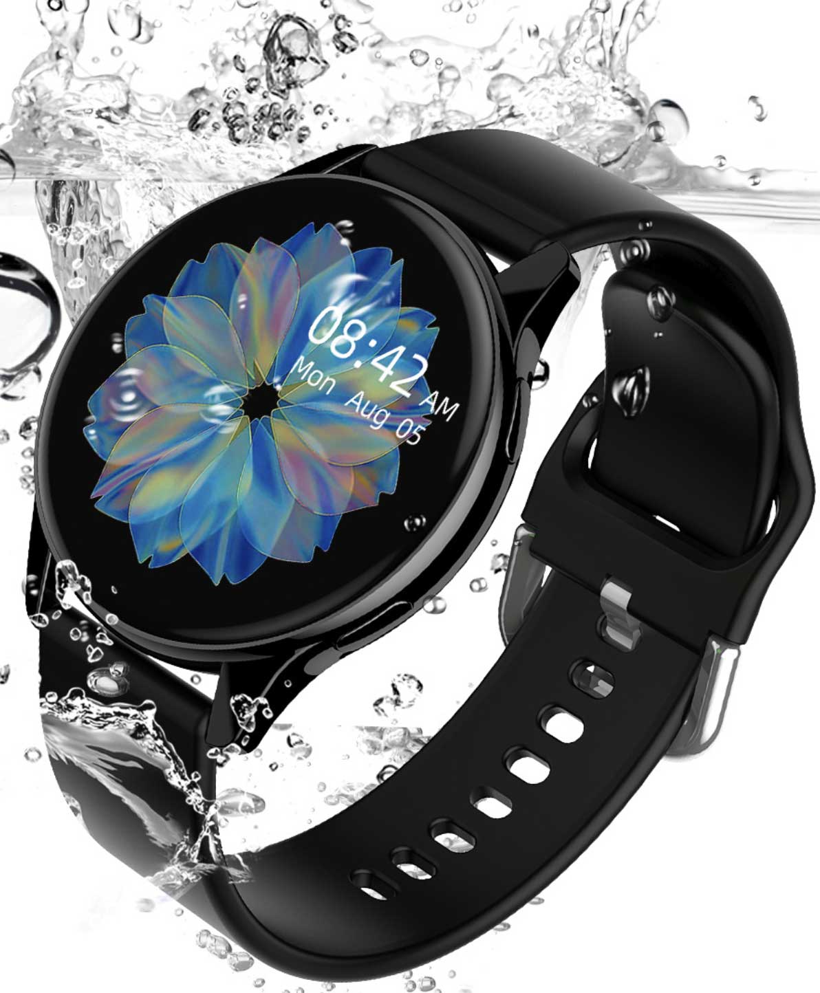 IP67 water resistant T2 Pro round smartwatch