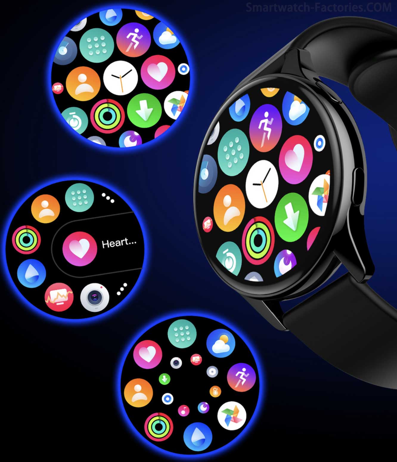 The T2 Pro smartwatch is designed for business professionals - T2 Pro Bluetooth calling smartwatch, local store wholesale - T2 Pro smartwatch with multiple watch faces