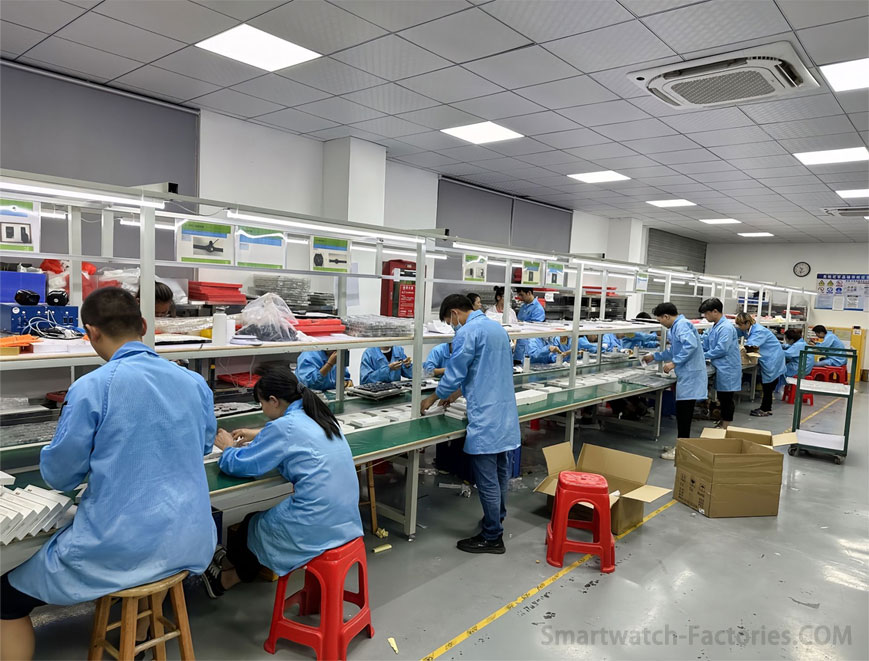Albania sources smartwatches from a factory in Shenzhen, China