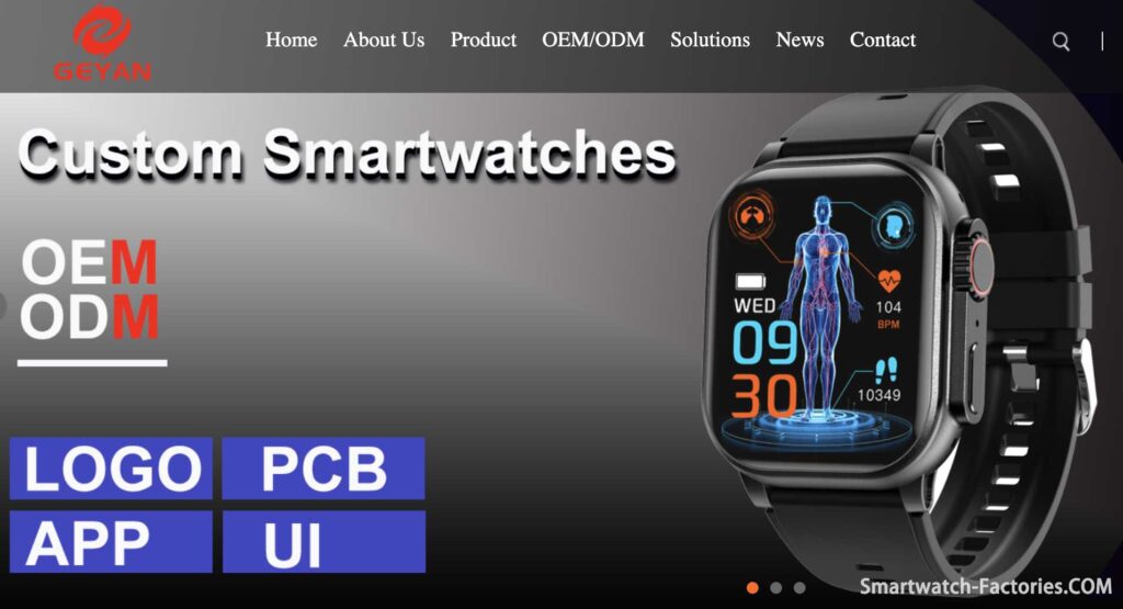 Geyan Technology — China's Best Smartwatch Wholesaler (Official Website)
