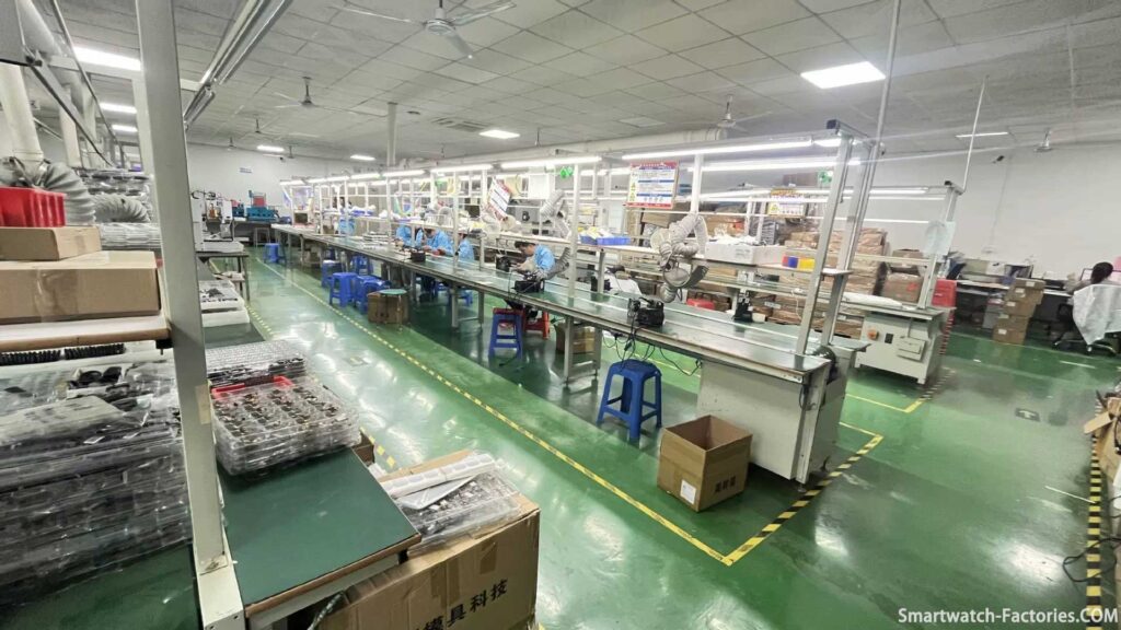 Inside the Factory Workshop of China's Best Smartwatch Wholesaler