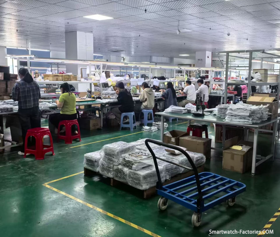 Men's BP Smartwatch Factory Production Line