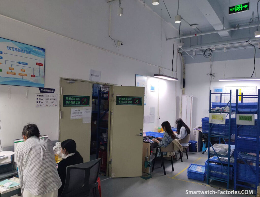 Smartwatch Wholesaler: Factory, Product Testing, Warehouse, and Workshop