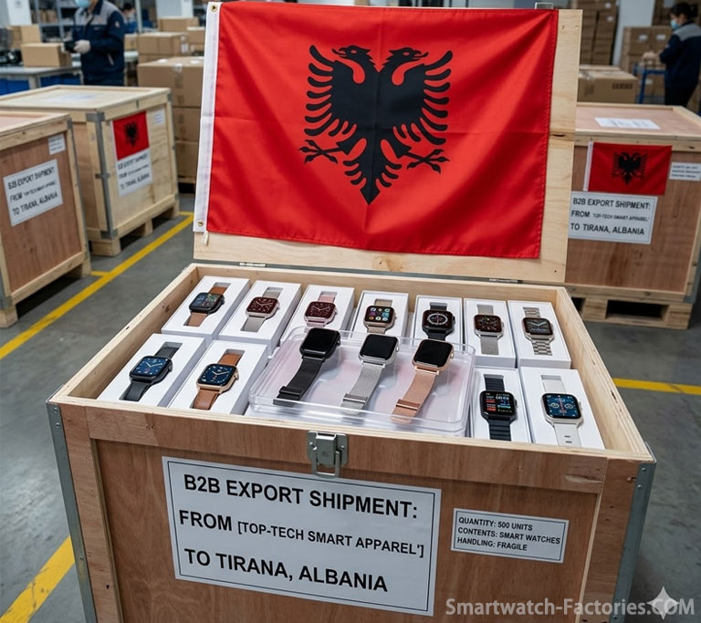 Smartwatches for sale in China - direct shipping to Albania