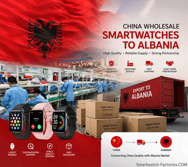 Top 7 Smartwatch Wholesalers in Albania
