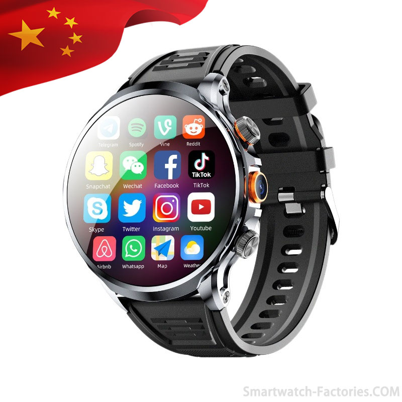 4G/5G Full Network Compatibility - Nano SIM Card - Android Smartwatch with Independent SIM Card Insertion - High-Definition Camera Smartwatch with GPS Multi-Positioning - Supports Google Play Store App Installation