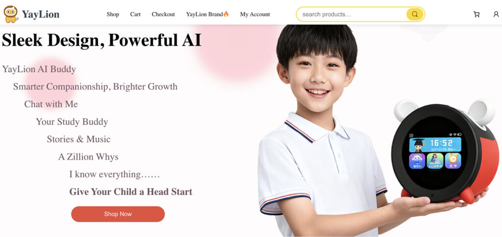 AI smartwatch platforms in China - YayLion AI smart watch
