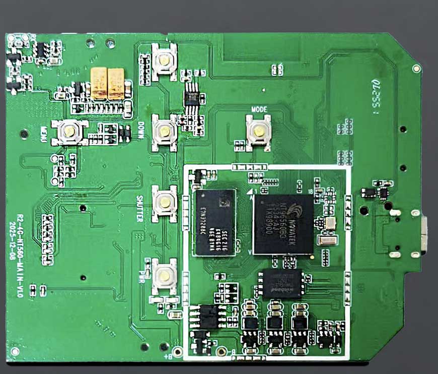AI visual object recognition analyzer PCBA intelligent image recognition motherboard solution for smartwatches