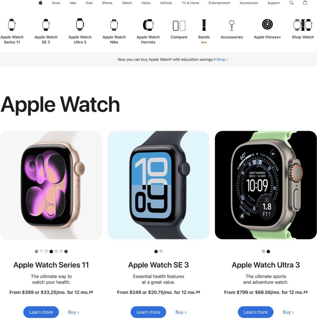Apple AI smartwatch online wholesale