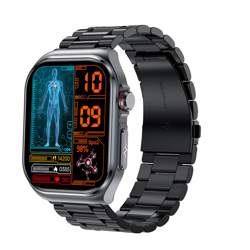 Health Management High-Definition Color Screen Smartwatch - ECG Micro-Check, Long Battery Life, and Call Functionality