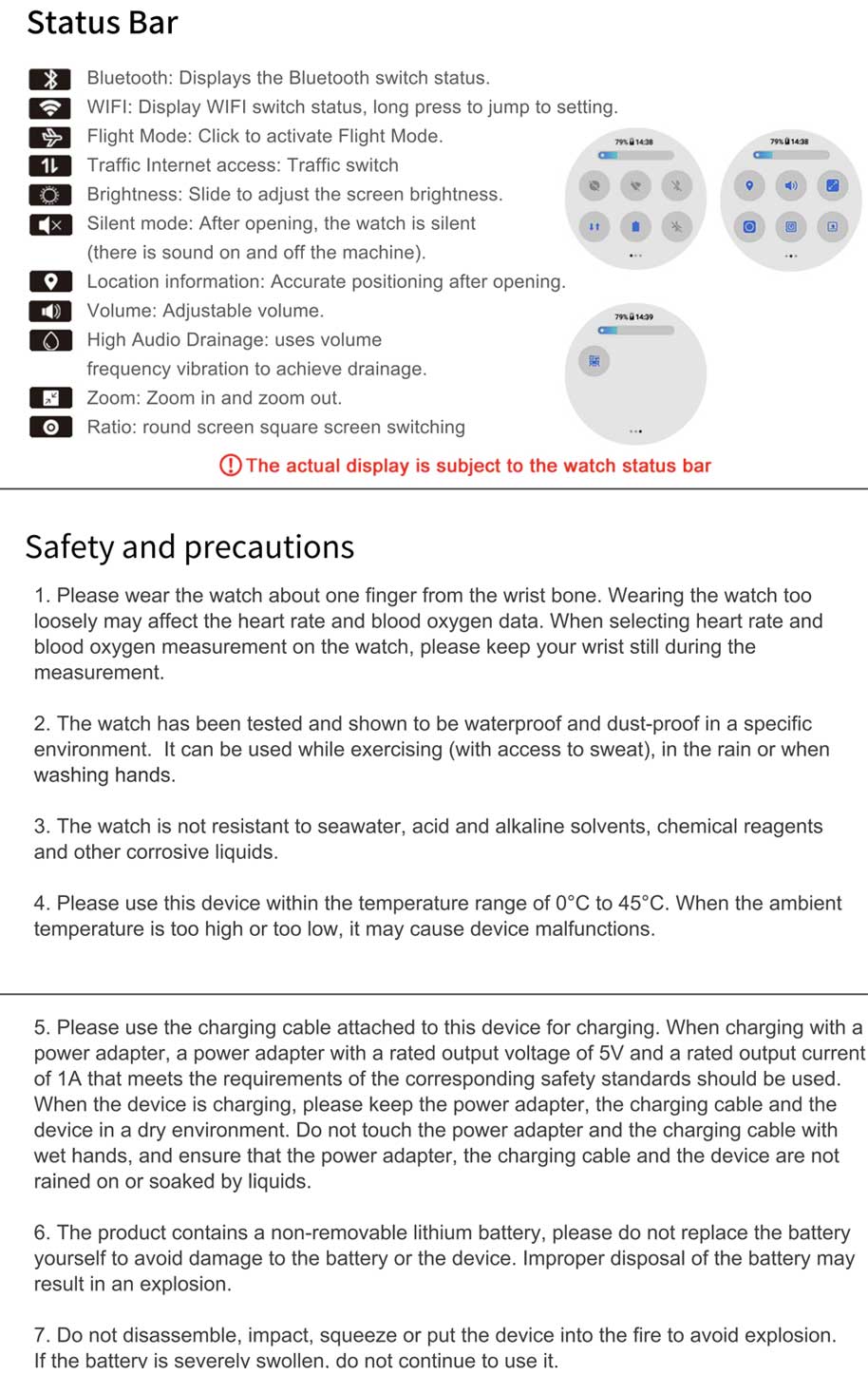 Nano-SIM Android Smartwatch Specifications