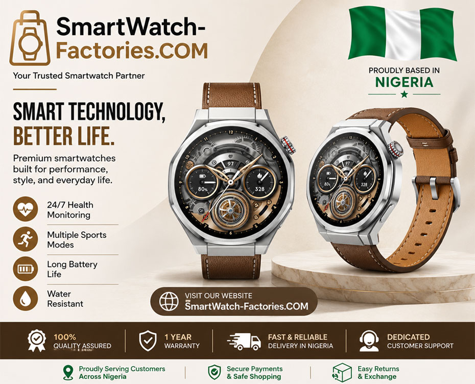 Smartwatch manufacturers, wholesalers, and suppliers in Nigeria