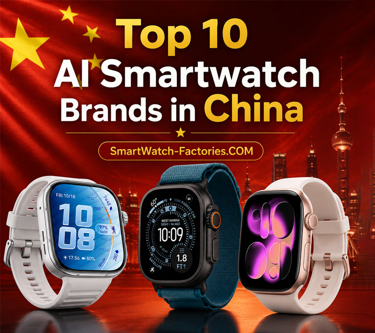Top 10 AI Smartwatch Brands in China - AI smartwatch wholesale in China